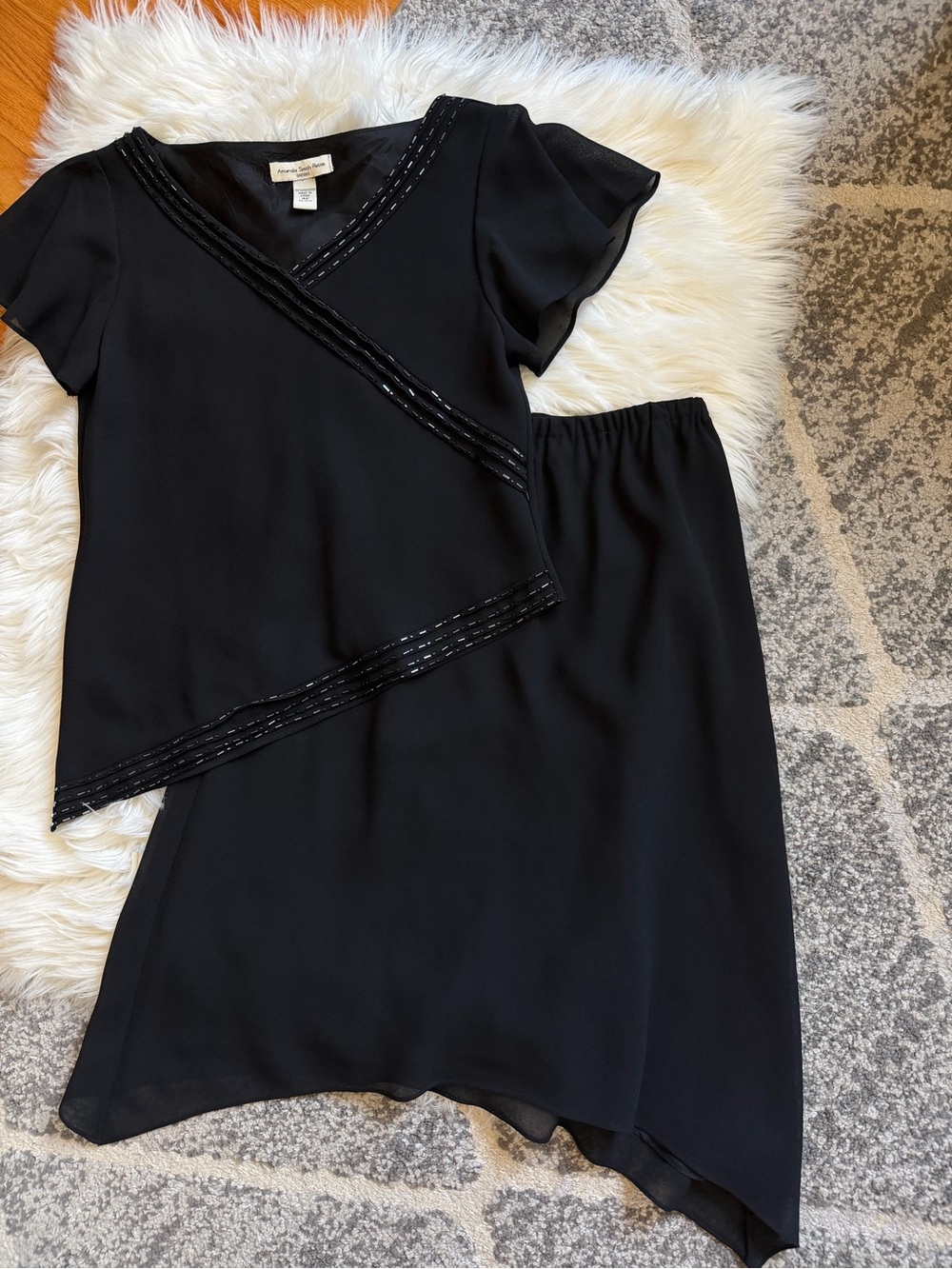 Amanda Smith Petites skirt set